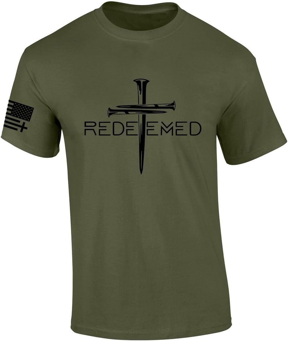 Redeemed Cross Flag Graphic Tee™