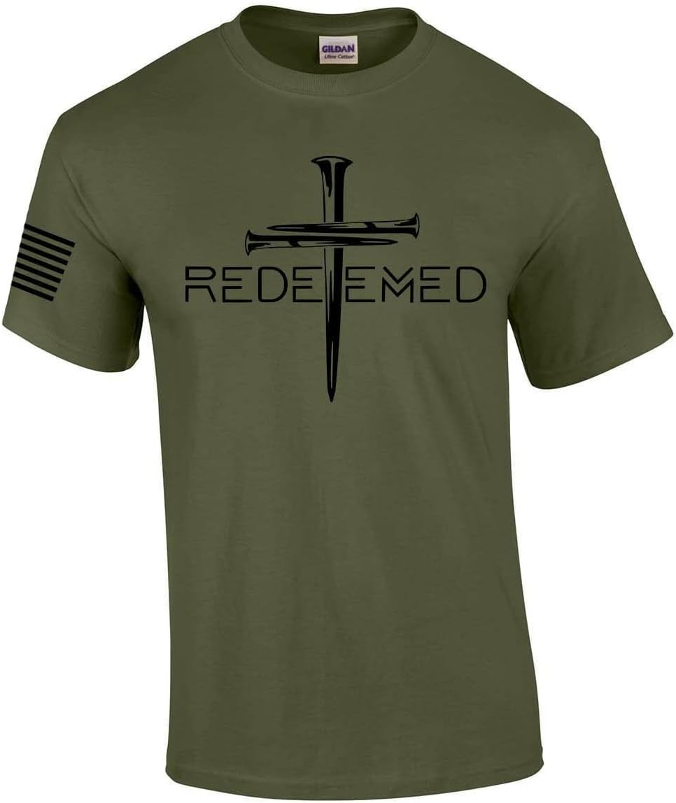 Redeemed Cross Flag Graphic Tee™