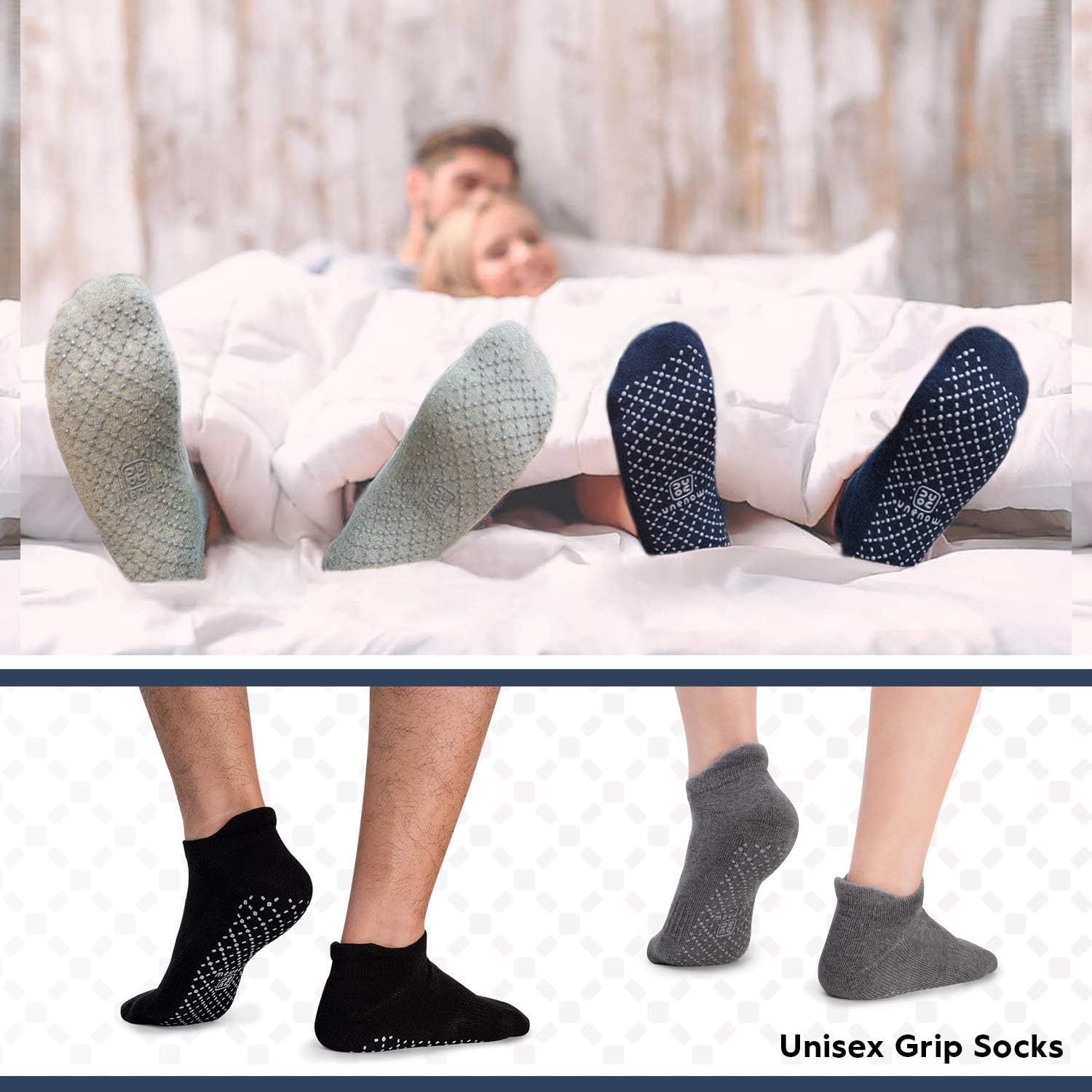Cushioned Non-Slip Grip Socks™