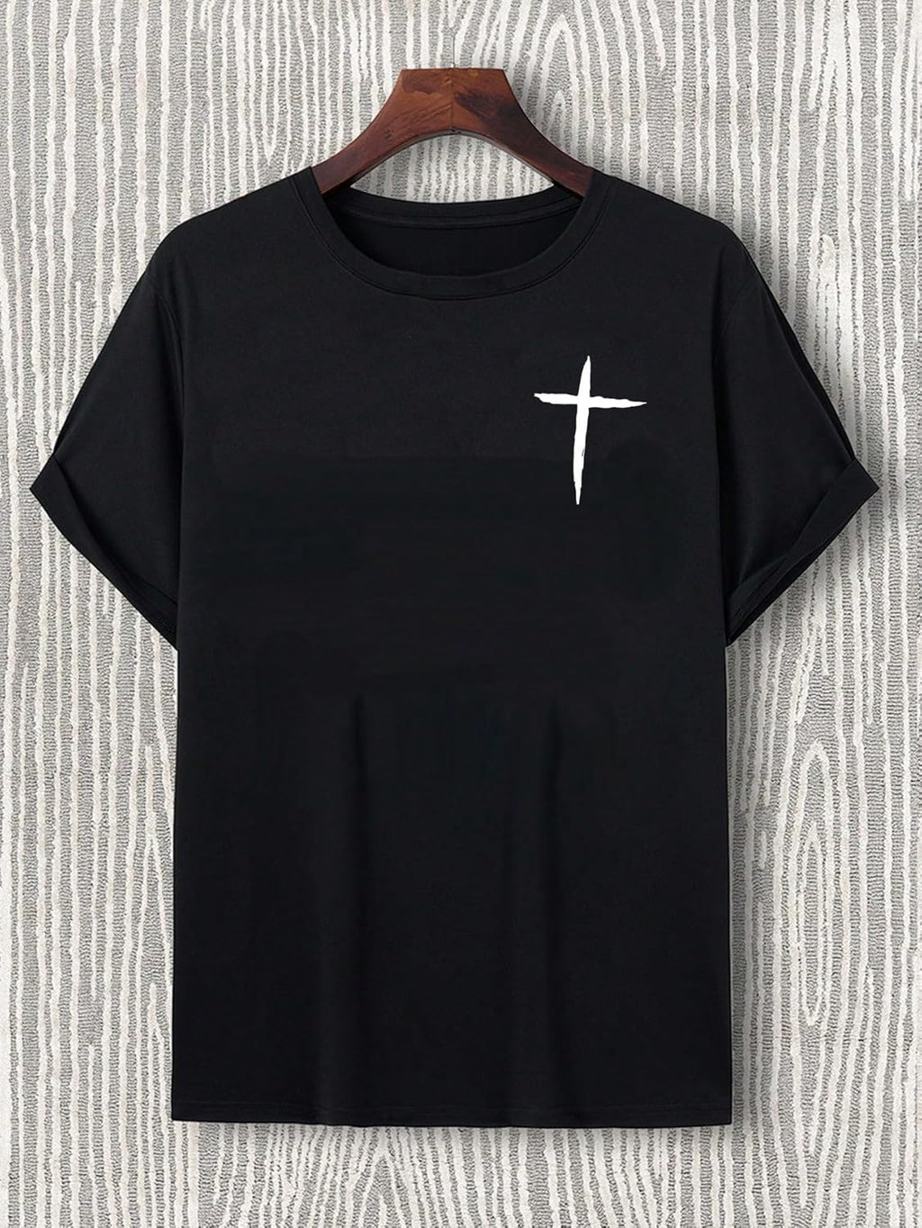 Cross Print Comfort Tee™