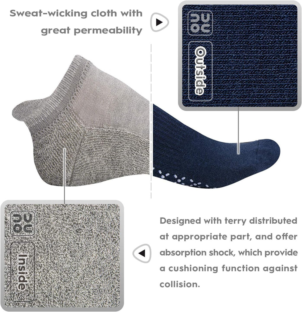 Cushioned Non-Slip Grip Socks™